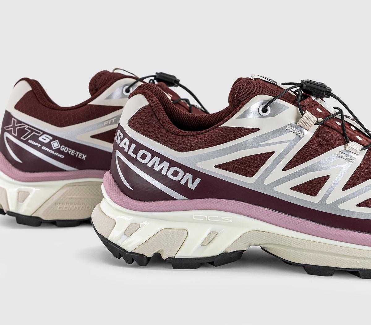 SalomonOFFSPRING x SALOMON XT-6 GTX TRAINERSOffspring Bitter Chocolate Rainy Day Pink Yarrow