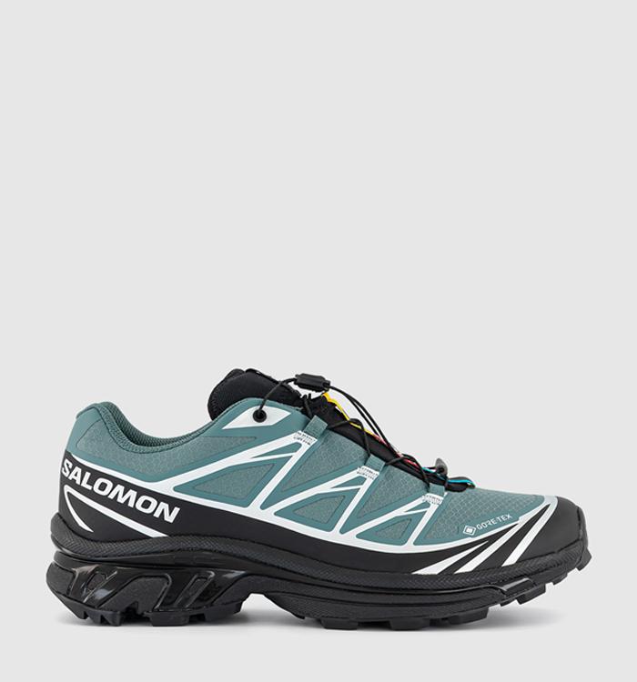 Salomon XT-6 GTX Trainers North Atlantic Black Silver
