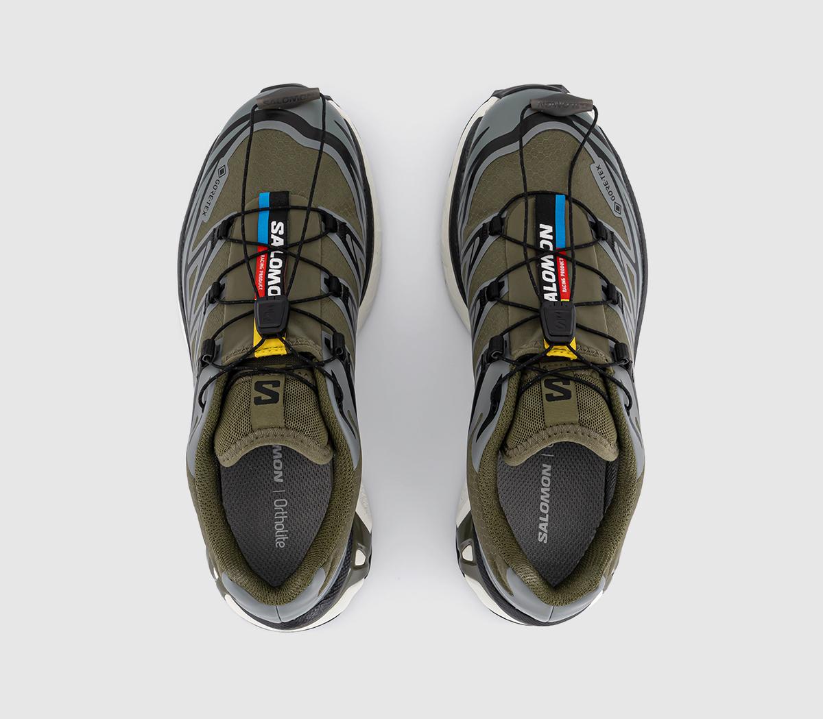 SalomonXT-6 GTX TrainersOlive Night Sedona Sage Black