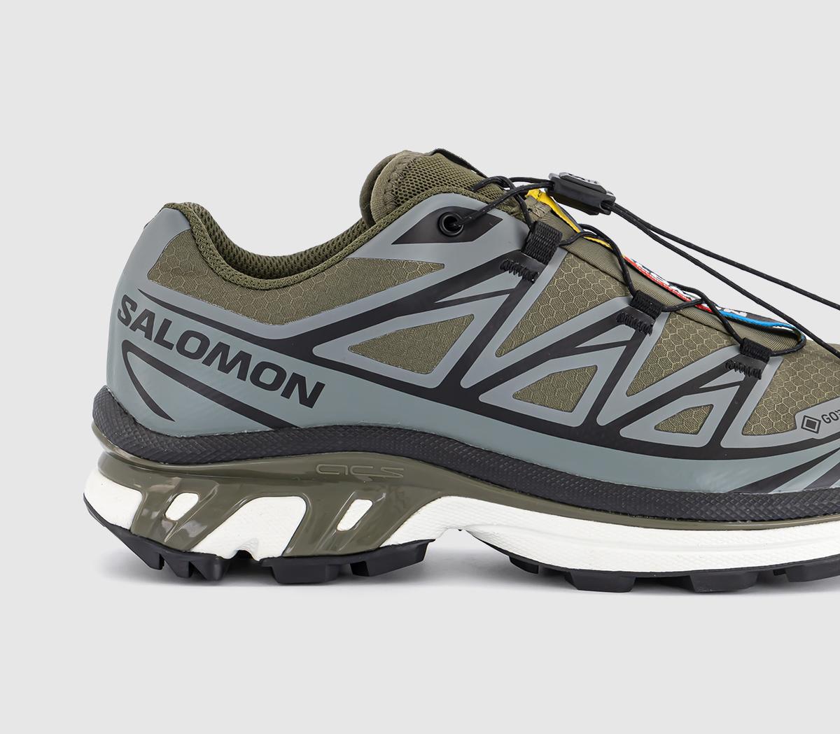 SalomonXT-6 GTX TrainersOlive Night Sedona Sage Black