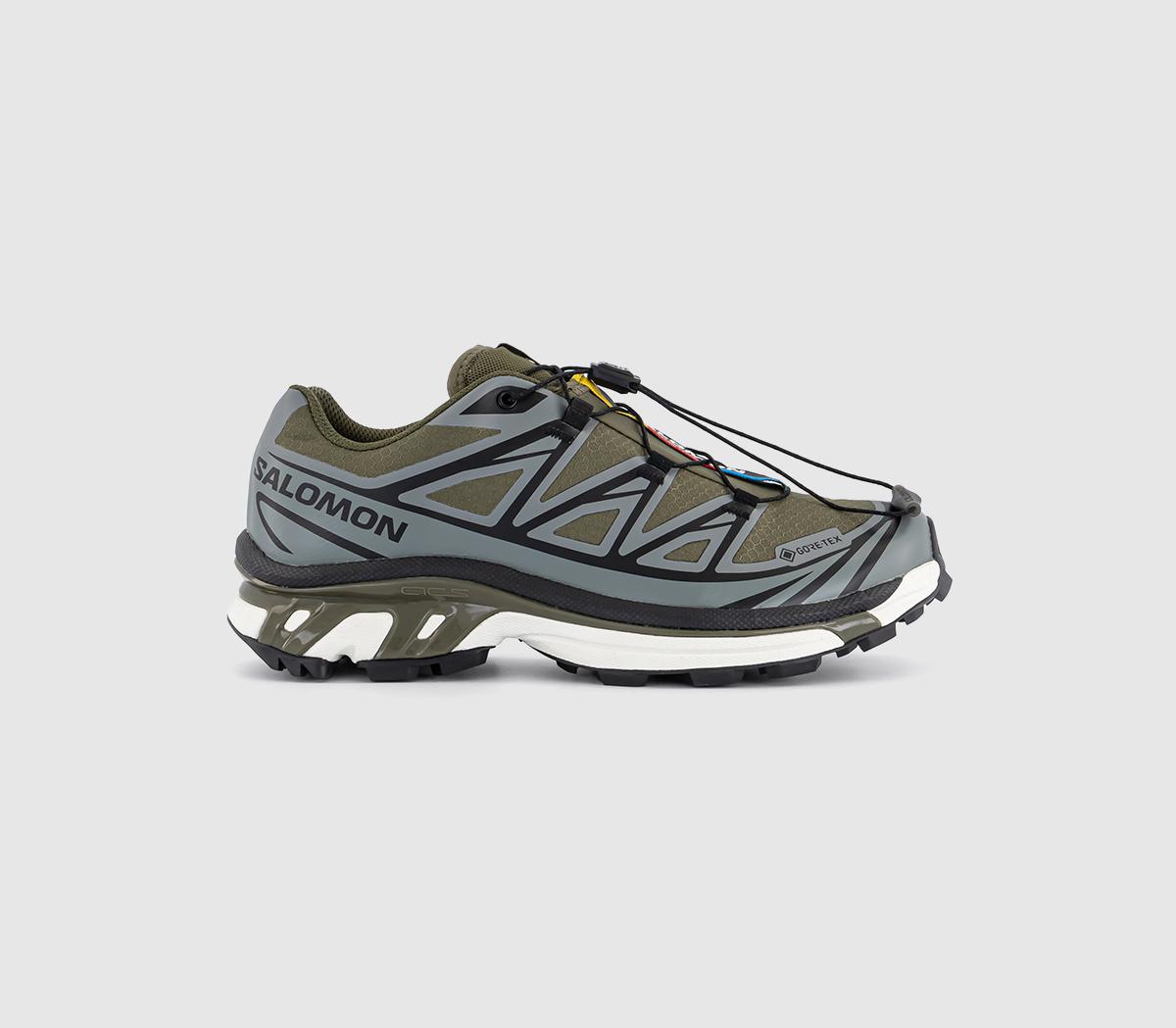 SalomonXT-6 GTX TrainersOlive Night Sedona Sage Black