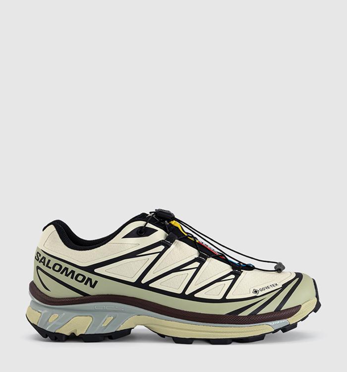 Salomon XT-6 GTX Trainers Asparagus Green Tea Bitter Chocolate