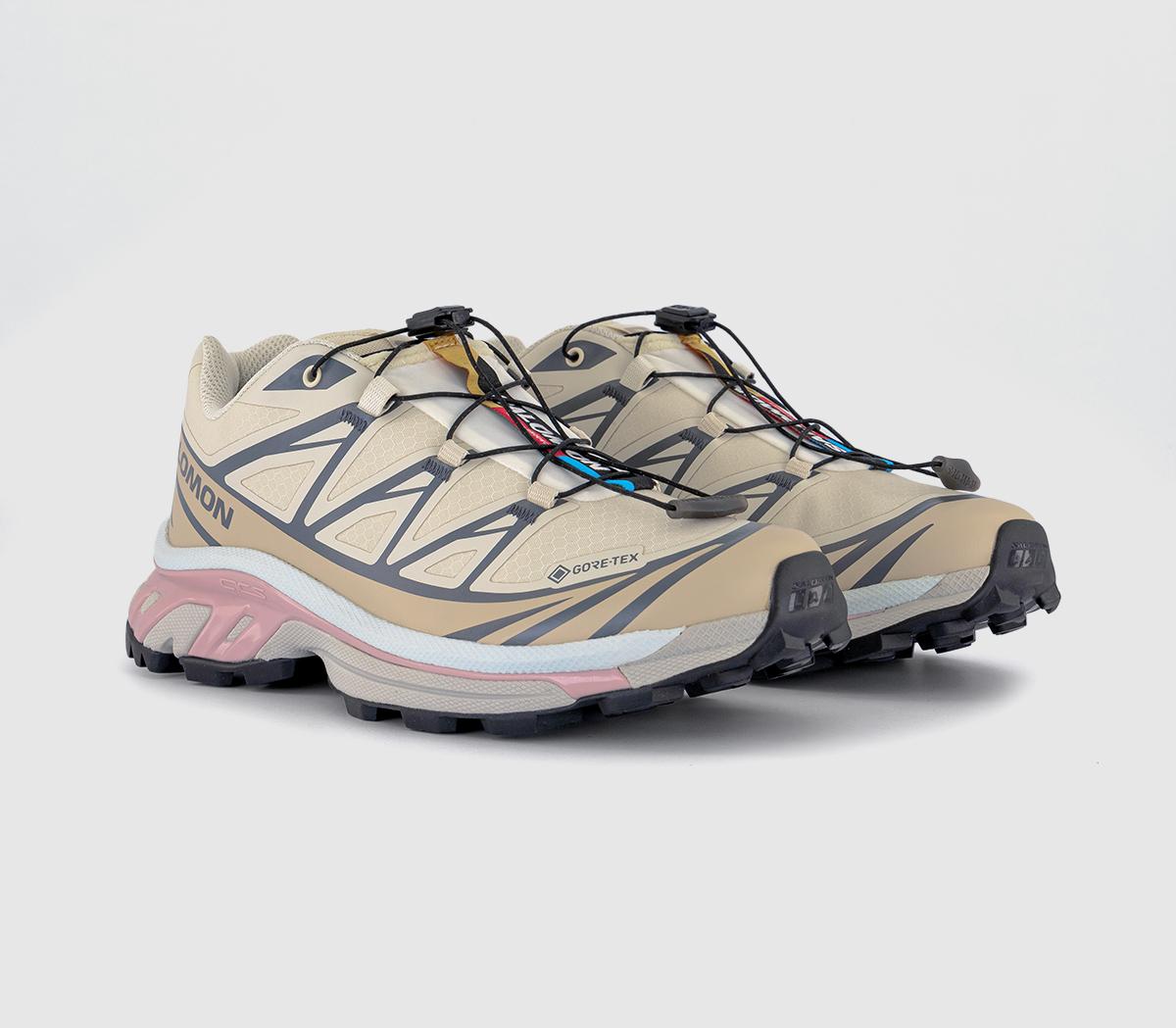 SalomonXT-6 GTX TrainersAlmond Milk Feather Gray Pale Mauve