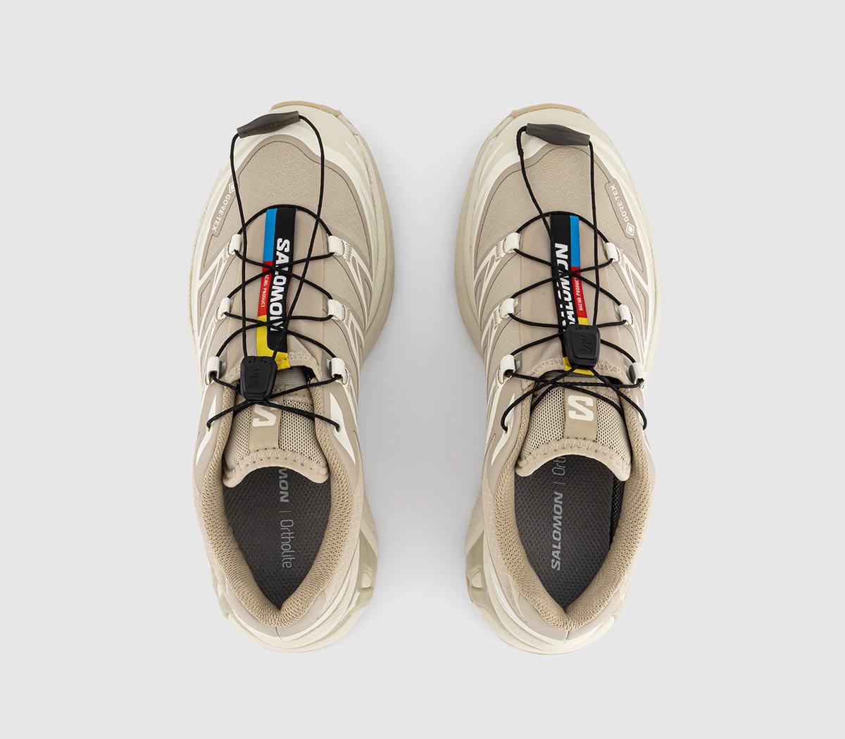 SalomonXT-6 GTX TrainersOxford Tan Almond Milk Safari