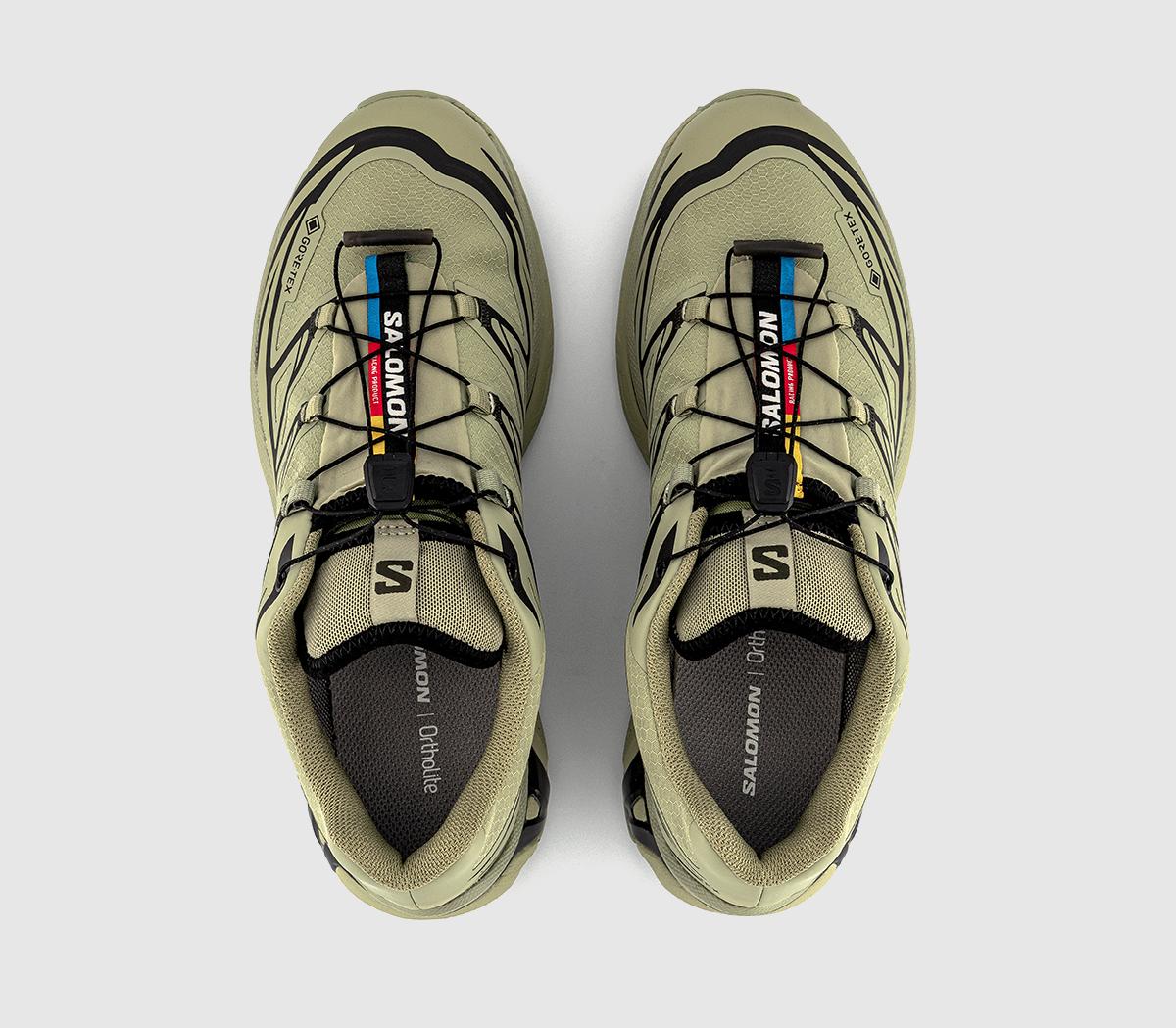Salomon XT-6 GTX Trainers Tea Tea Peat - Men's Trainers