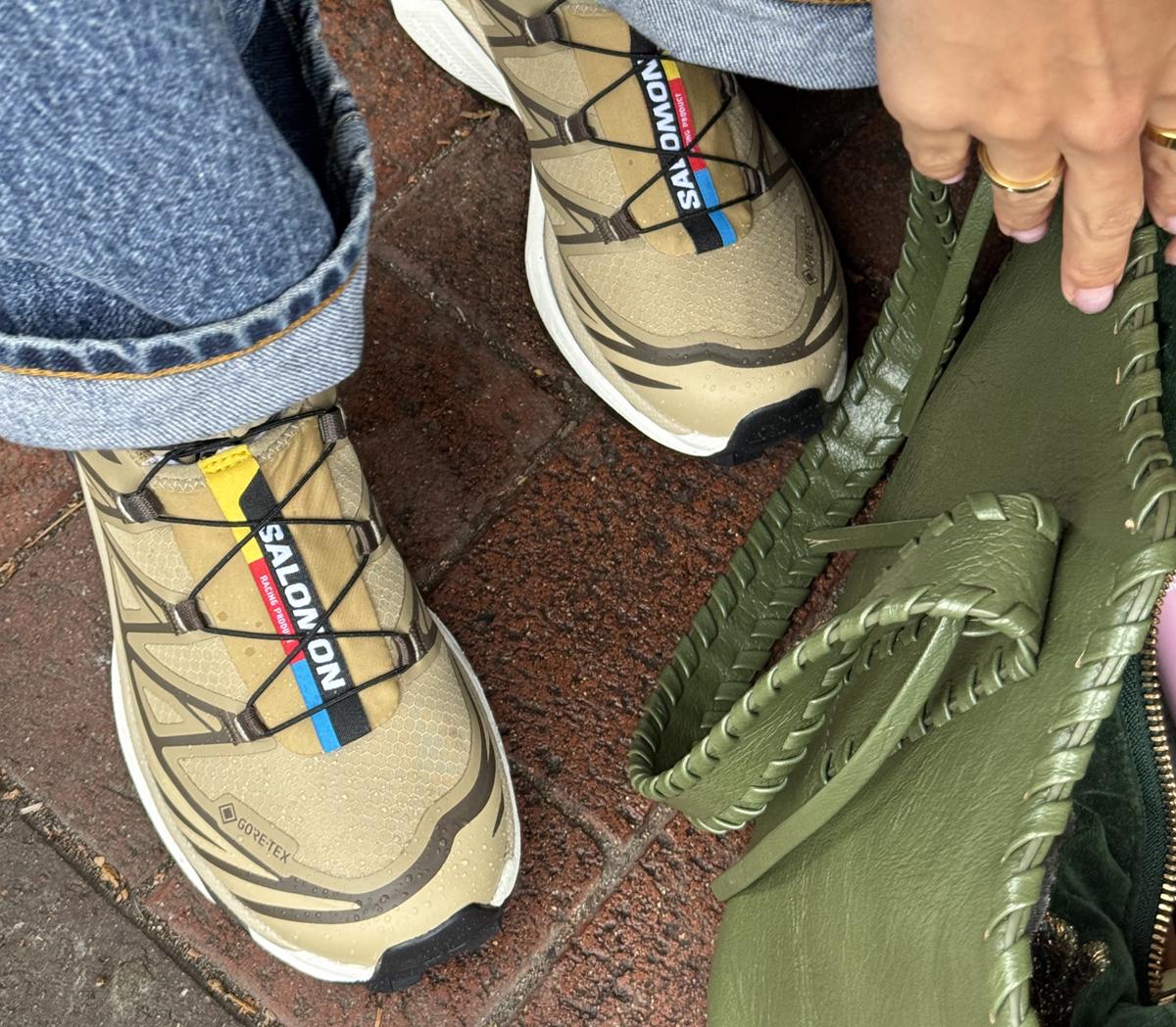 SalomonXT-6 GTX TrainersKelp Wren Safari