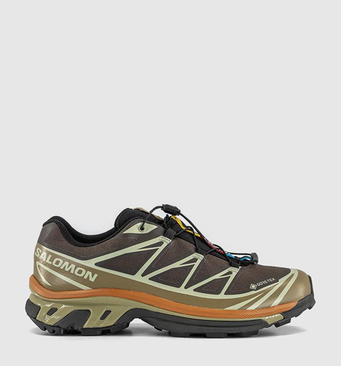 Salomon XT-6 GTX Trainers Delicioso Tea Plantation