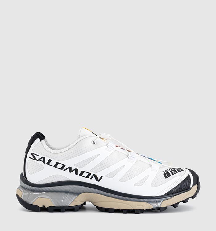 Salomon XT-4 Trainers White Black White Pepper