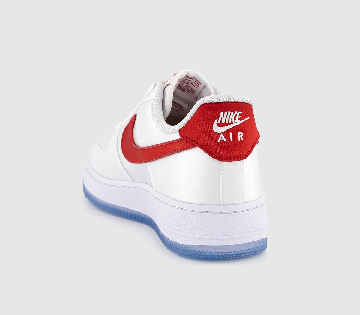 NikeAir Force 1 '07 TrainersWhite Varsity Red