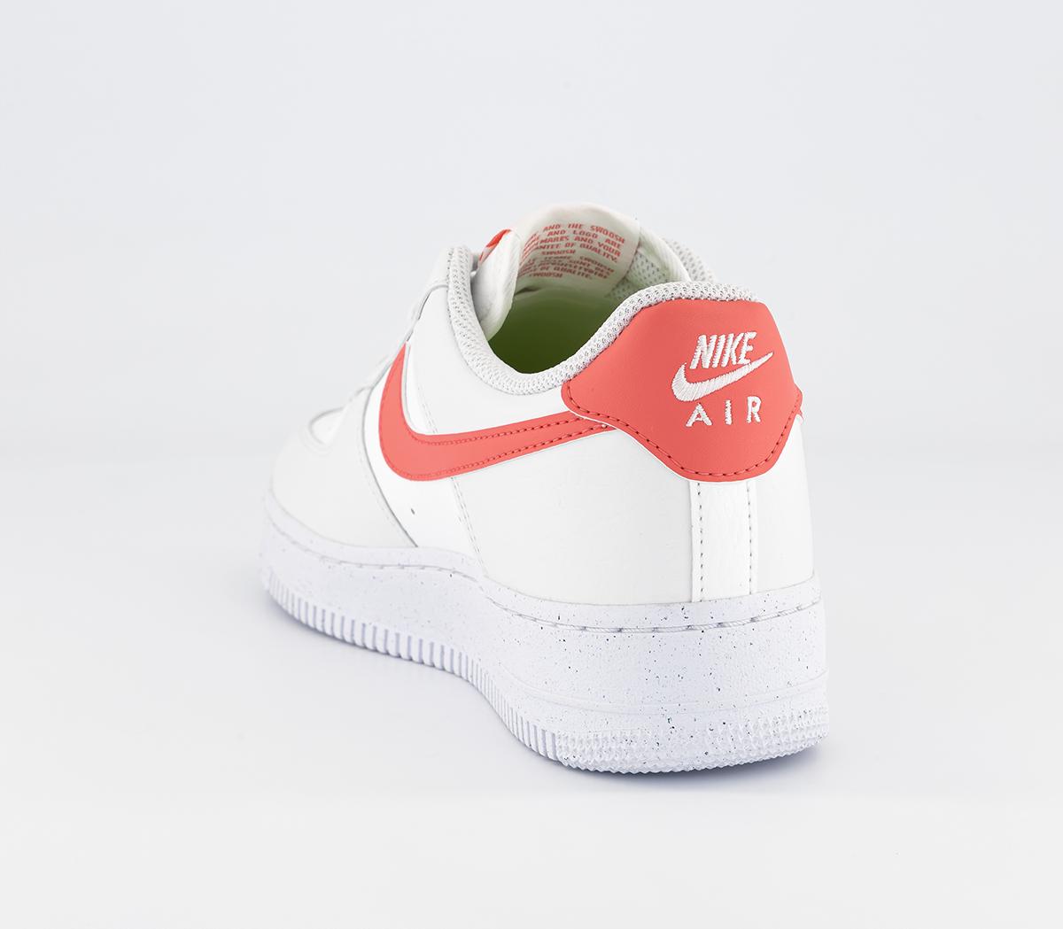 nike air force 1 white coral