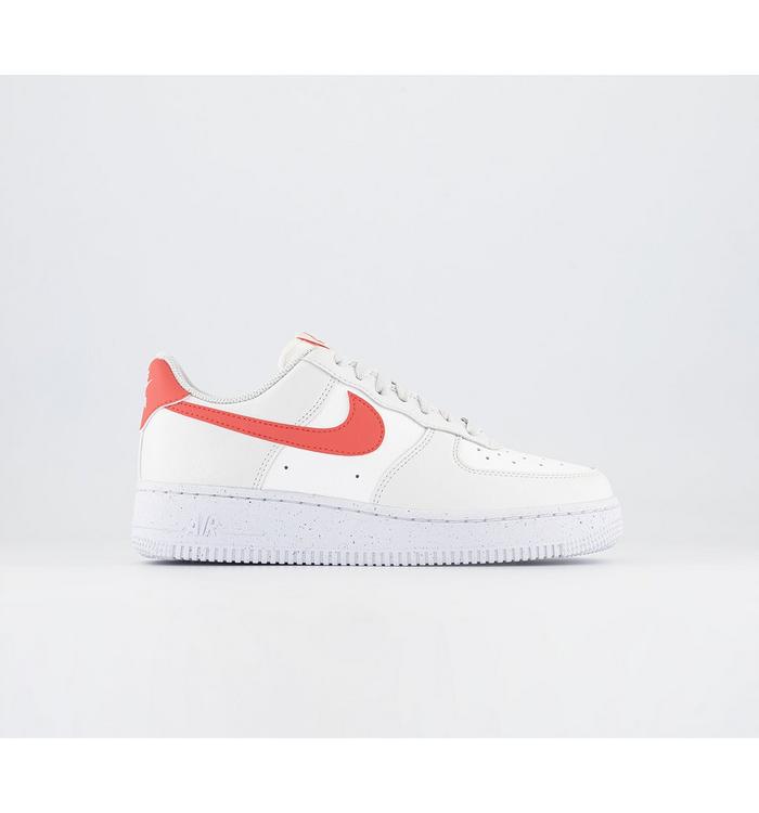 nike air force 1 '07 trainers summit white sea coral white