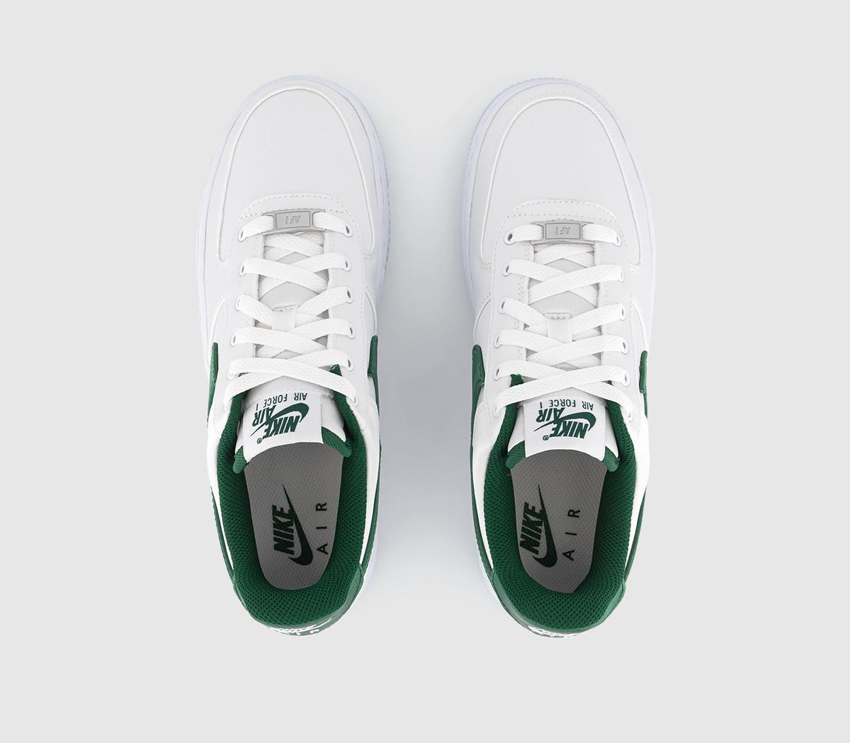 NikeAir Force 1 '07 Trainers White Sport Green Ice
