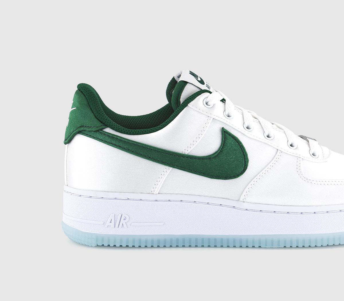 NikeAir Force 1 '07 Trainers White Sport Green Ice