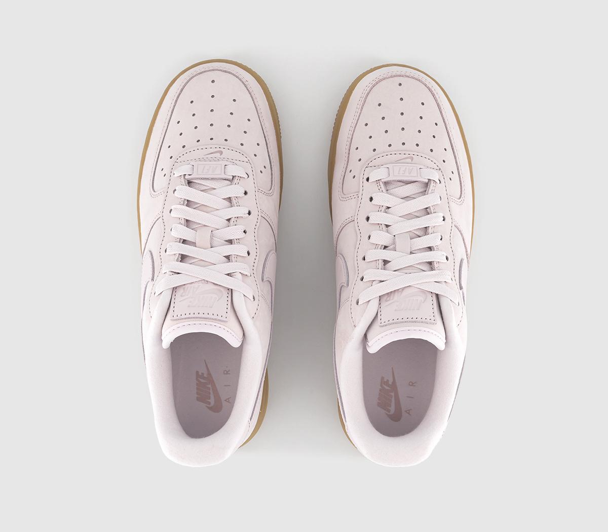 Nike Air Force '07 Trainers Pearl Pink Gum Light Brown Nike