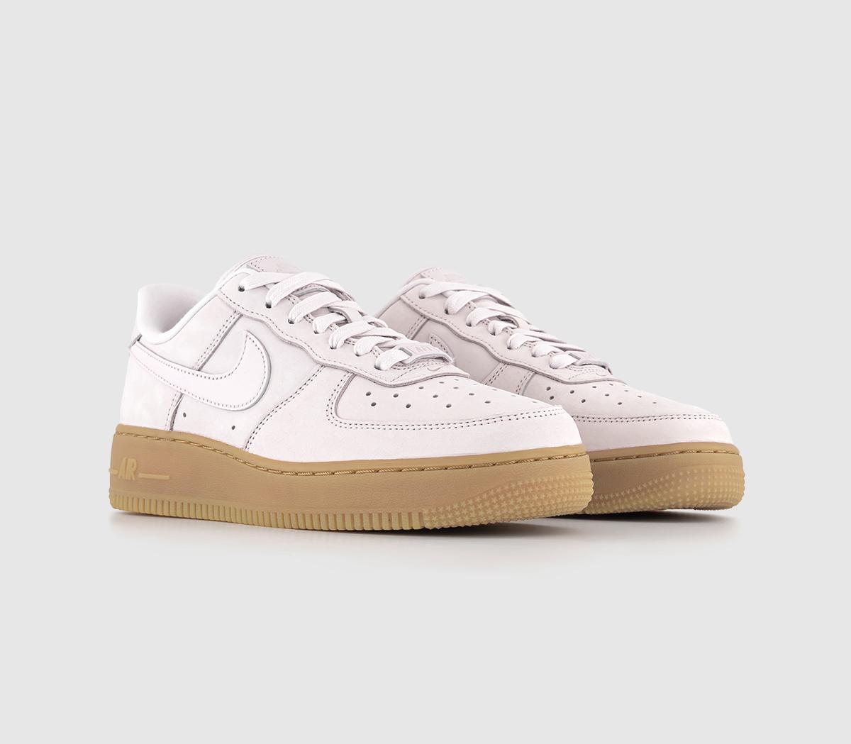 Nike Air Force 1 '07 Trainers Pearl Pink Gum Light Brown - Nike Air Force 1