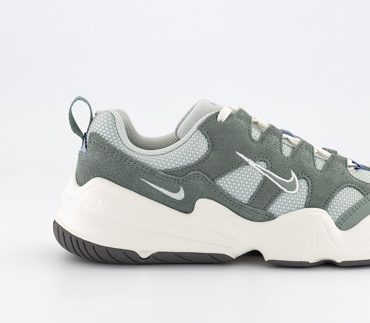 NikeNike Tech Hera TrainersLight Silver Mica Green Sail Flat Pewter