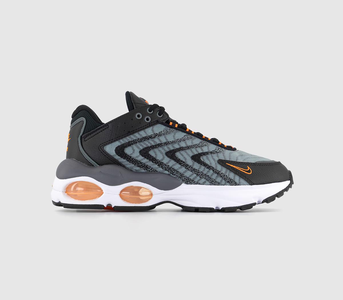 Nike grey and orange trainers sale