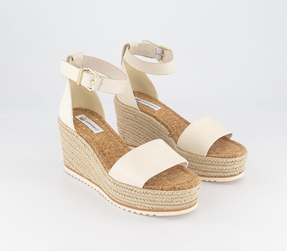 EARTHADDICTMorella Espadrille Wedges EARTHADDICTMorella Espadrille WedgesOff White