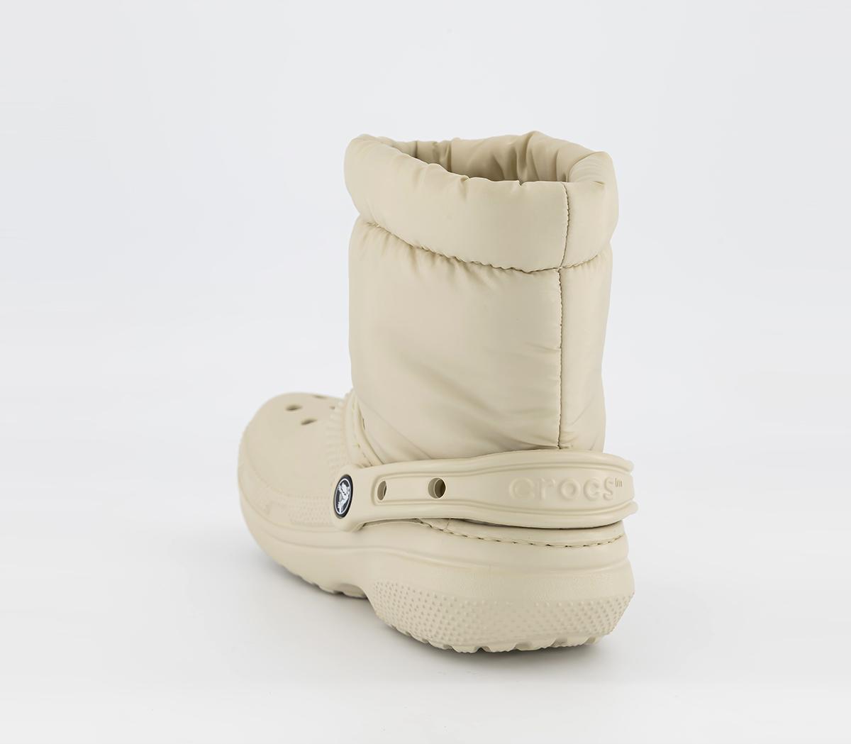 CrocsClassic Lined Neo Puff Boots CrocsClassic Lined Neo Puff BootsBone