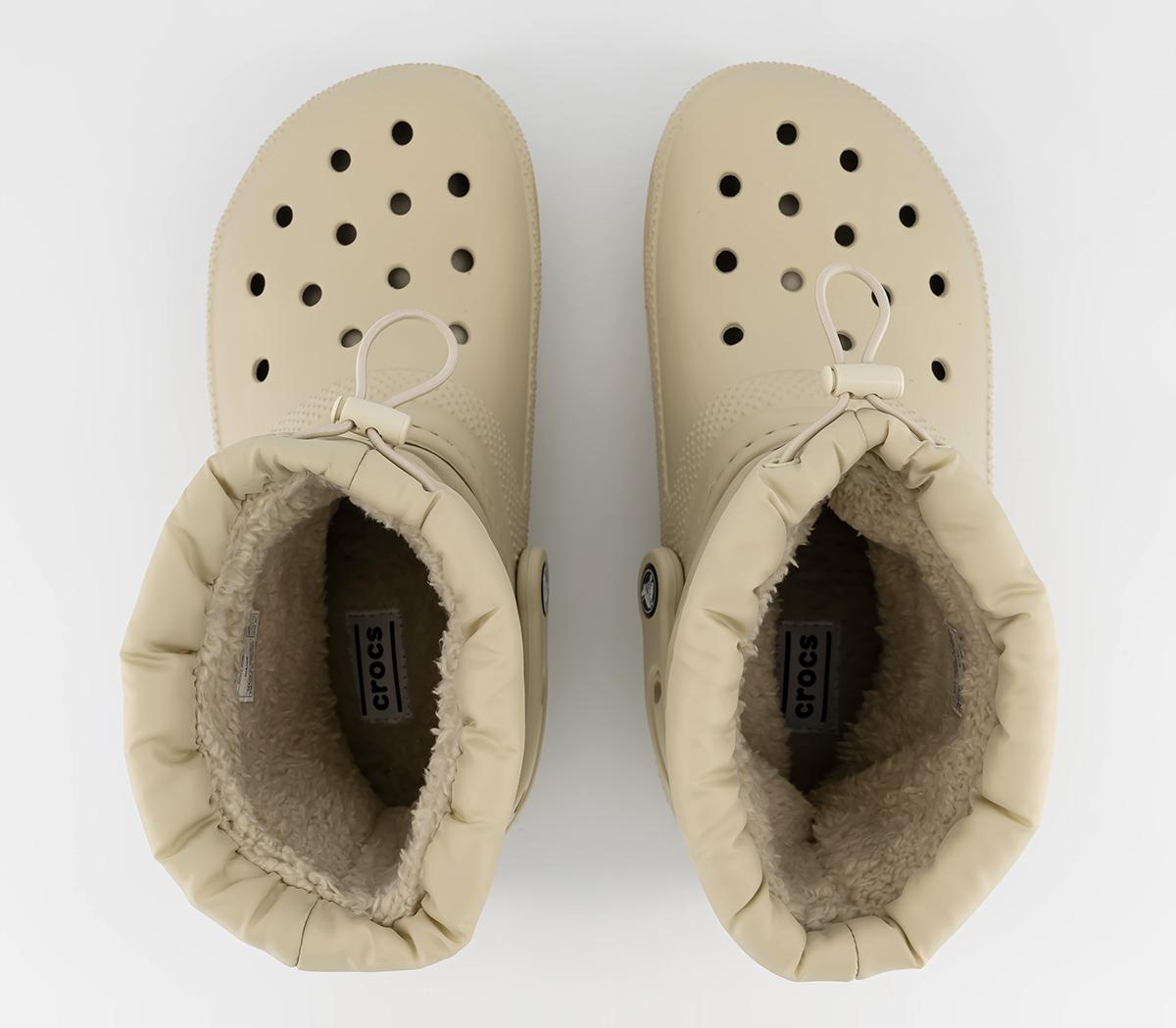 CrocsClassic Lined Neo Puff BootsBone