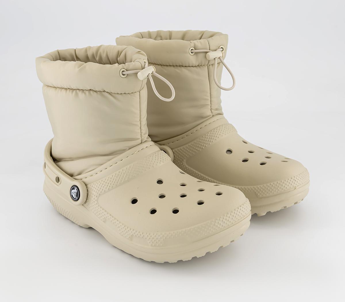 CrocsClassic Lined Neo Puff BootsBone