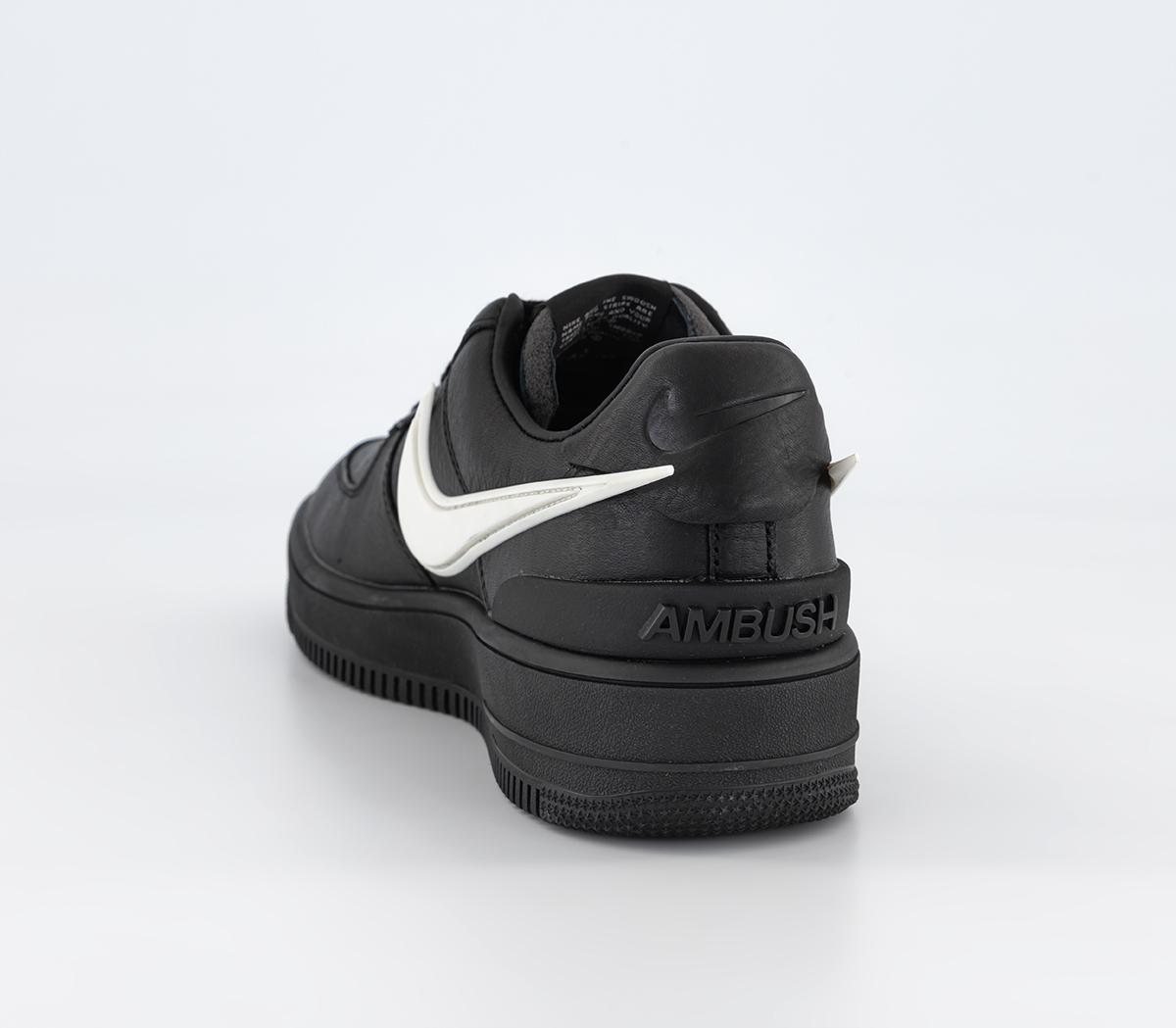 Nike Air Force 1 Ambush Trainers Black Phantom Black - Men's Trainers