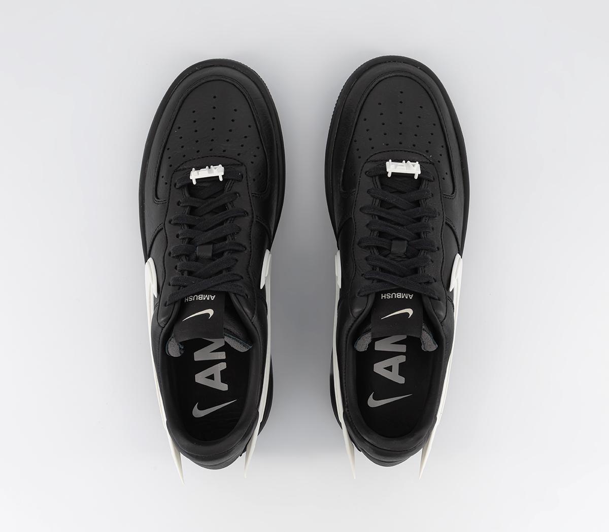 NikeAir Force 1 Ambush TrainersBlack Phantom Black