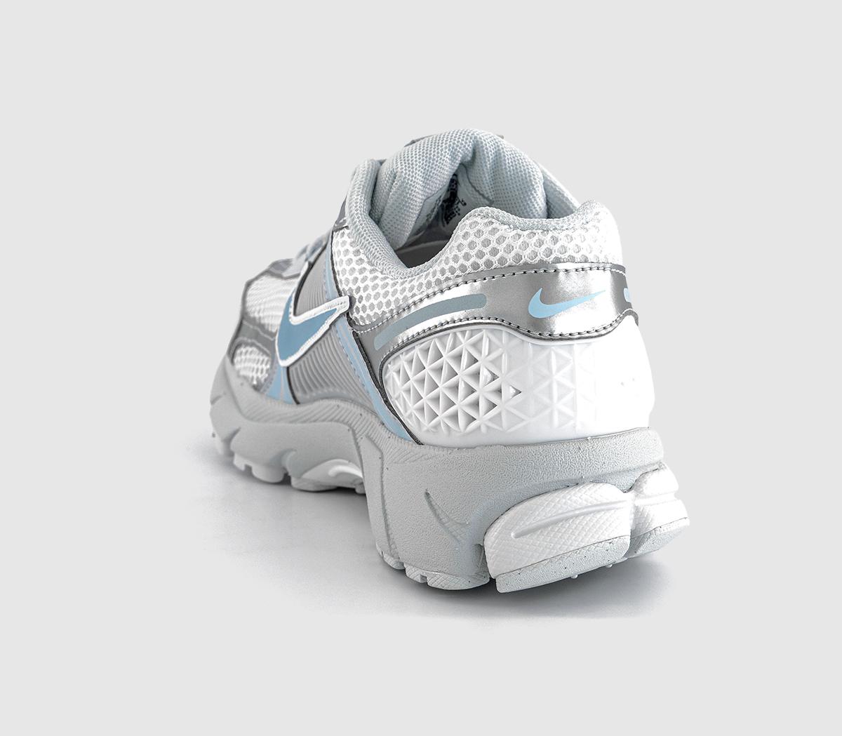 Nike Zoom Vomero 5 Trainers Pure Platinum Celestine Blue - Women's