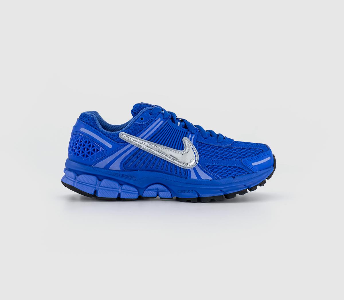 Nike Womens Zoom Vomero 5 Trainers Racer Blue Metallic Silver Light, 7