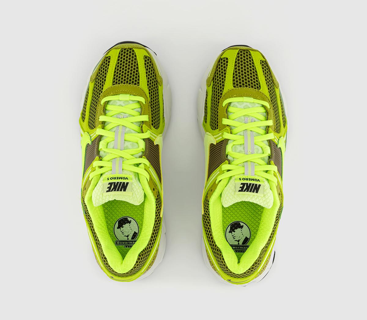 NikeZoom Vomero 5 TrainersOlive Flk Volt Moss Light Lemon Twist Bright Cactu