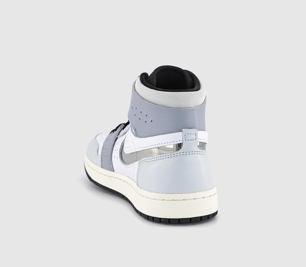 JordanAir Jordan 1 Zoom Comfort 2White Metallic Silver Photon Dust