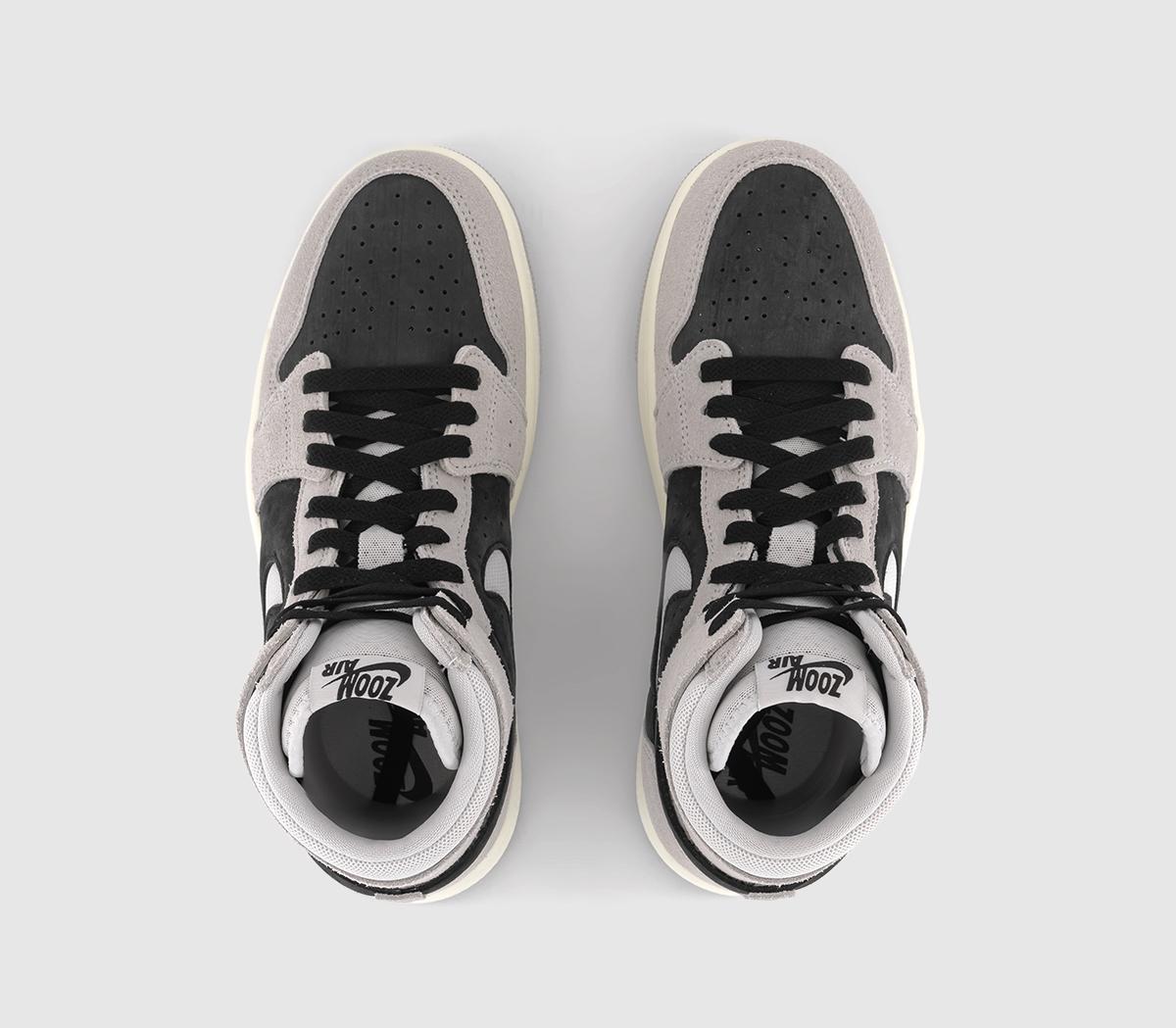 JordanAir Jordan 1 Zoom Comfort 2 TrainersLight Iron Ore Neutral Grey Black Coconut Milk