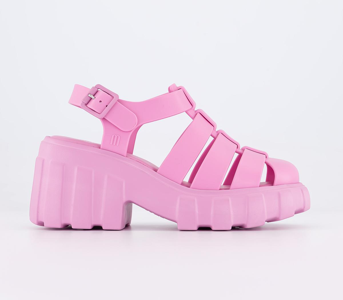 Megan Platform Sandals Pink