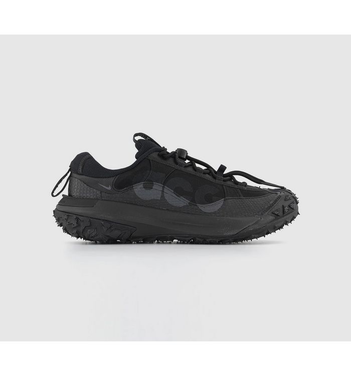 Nike Acg Mountain Fly 2 Low Trainers Black Anthracite Lime Blast