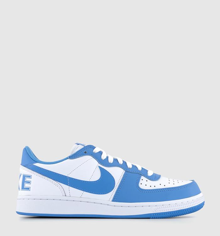 All blue hot sale nike trainers