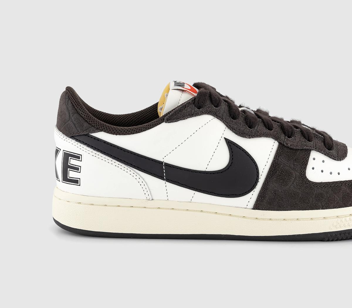 NikeTerminator Low TrainersVelvet Brown Black Sail Coconut Milk Team