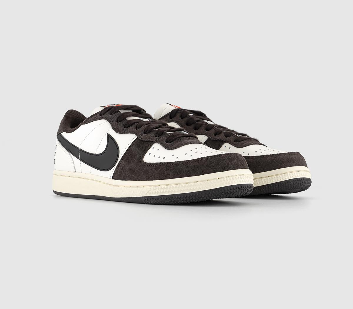 NikeTerminator Low TrainersVelvet Brown Black Sail Coconut Milk Team
