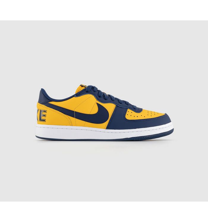 Nike Terminator Low Trainers University Gold Navy White In Multi