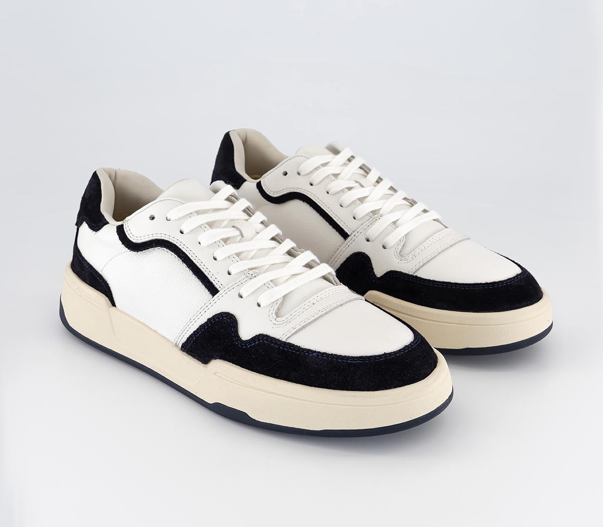 Vagabond Shoemakers Cedric Sneakers White Indigo - Men's Casual Shoes