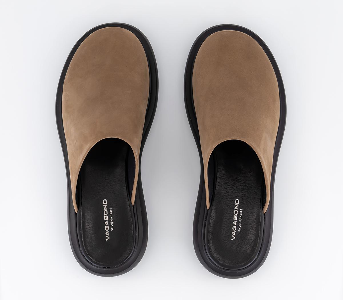 Vagabond Shoemakers Blenda Casual Mules Warm Sand Nubuck - Flat Shoes ...