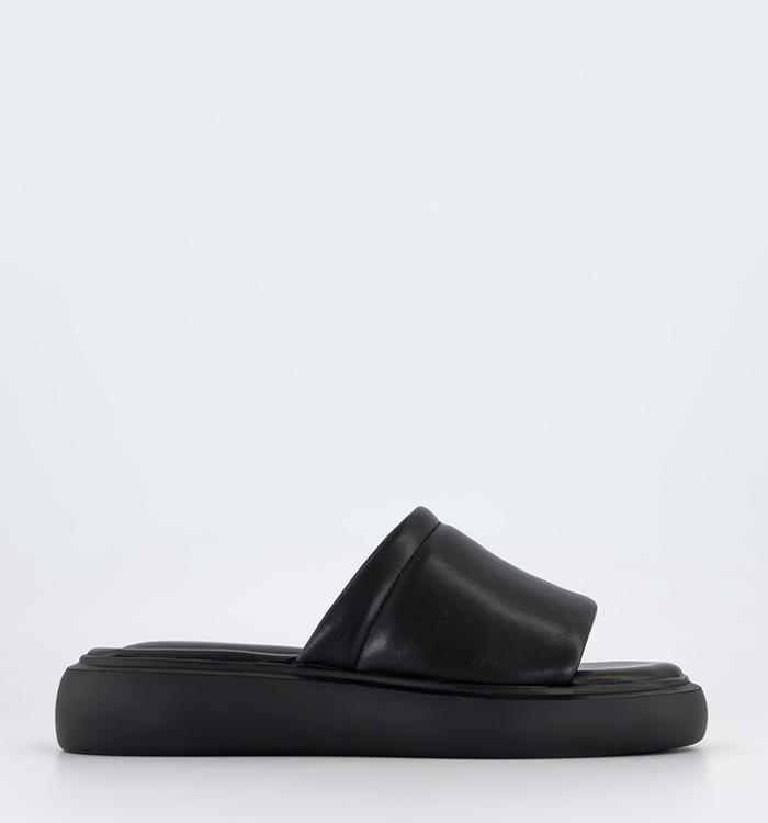 Vagabond Shoemakers Blenda Slide Mules Black Leather