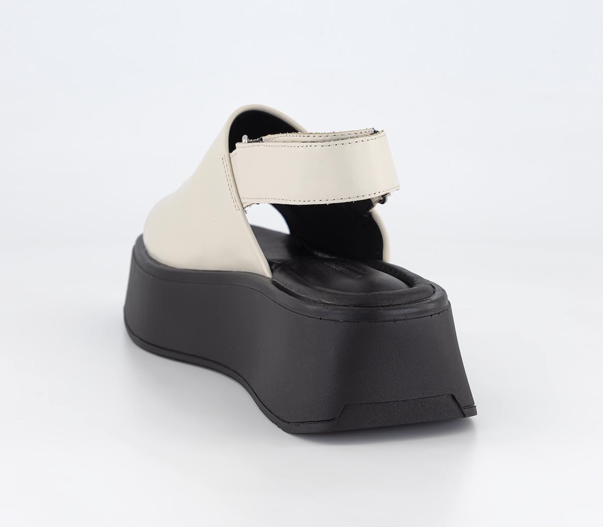 Vagabond ShoemakersCourtney Sling Back Sandals  Off White Leather