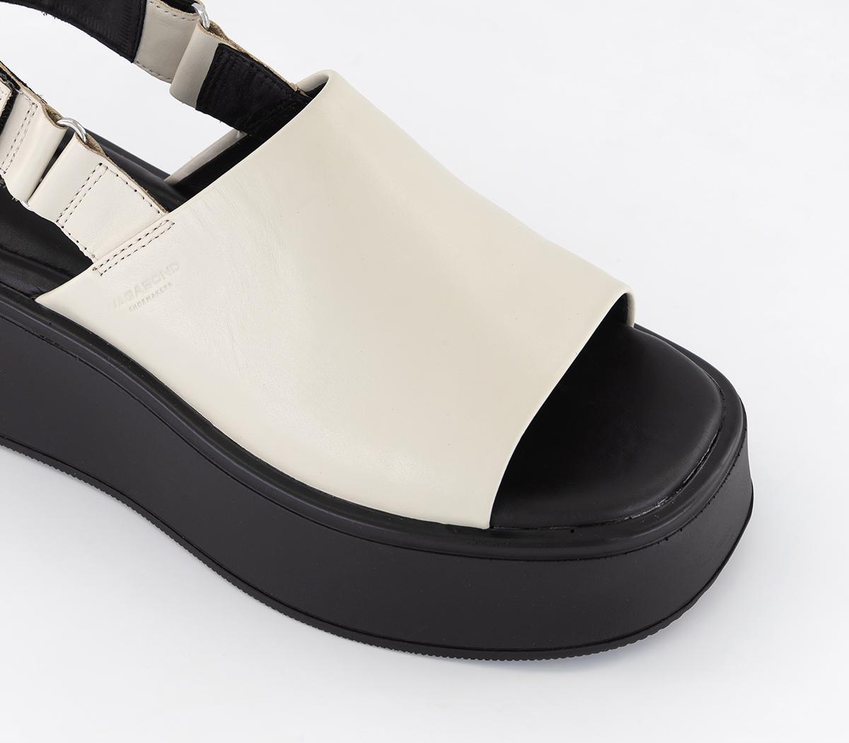 Vagabond ShoemakersCourtney Sling Back Sandals  Off White Leather