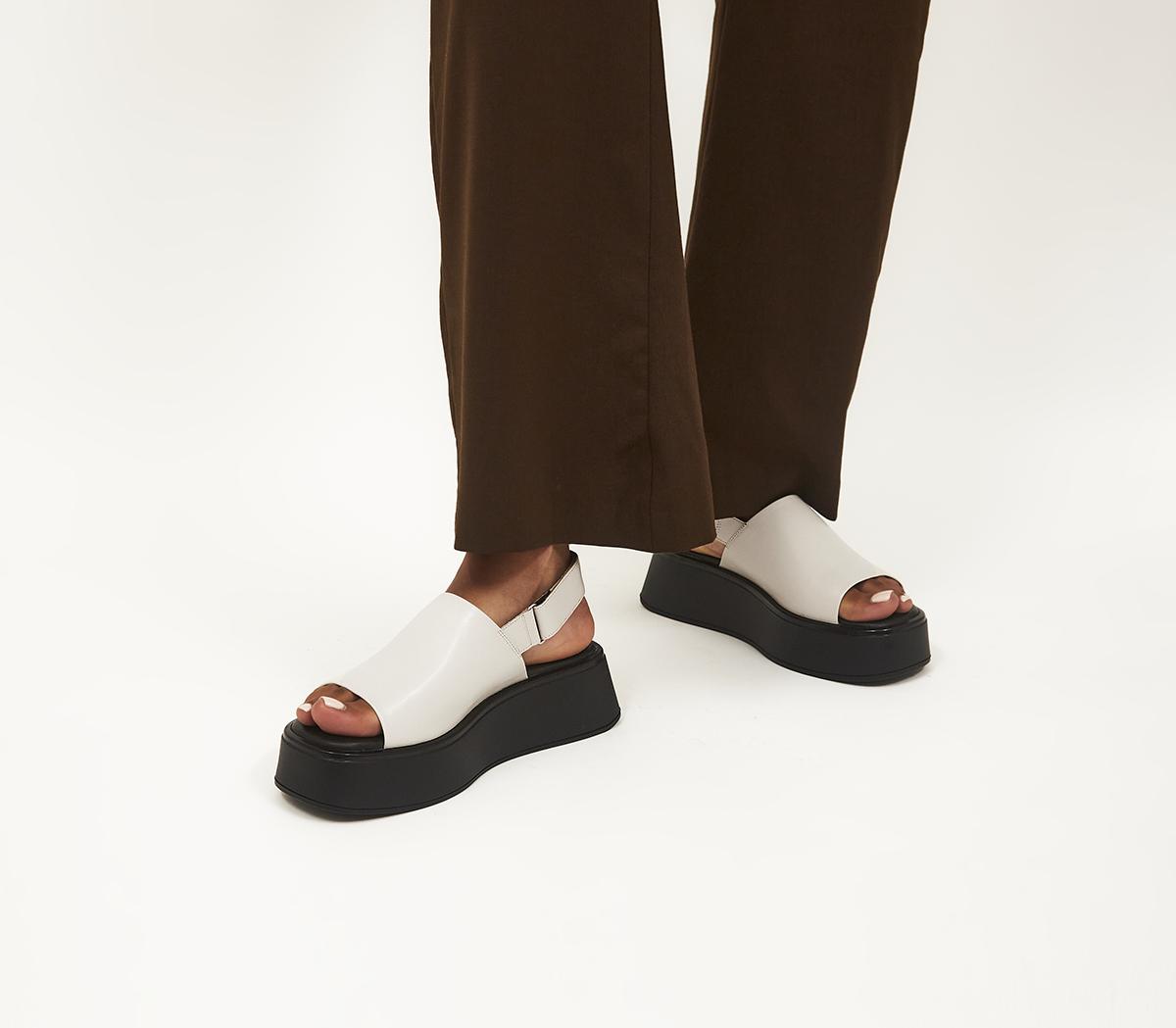 Vagabond ShoemakersCourtney Sling Back Sandals  Off White Leather