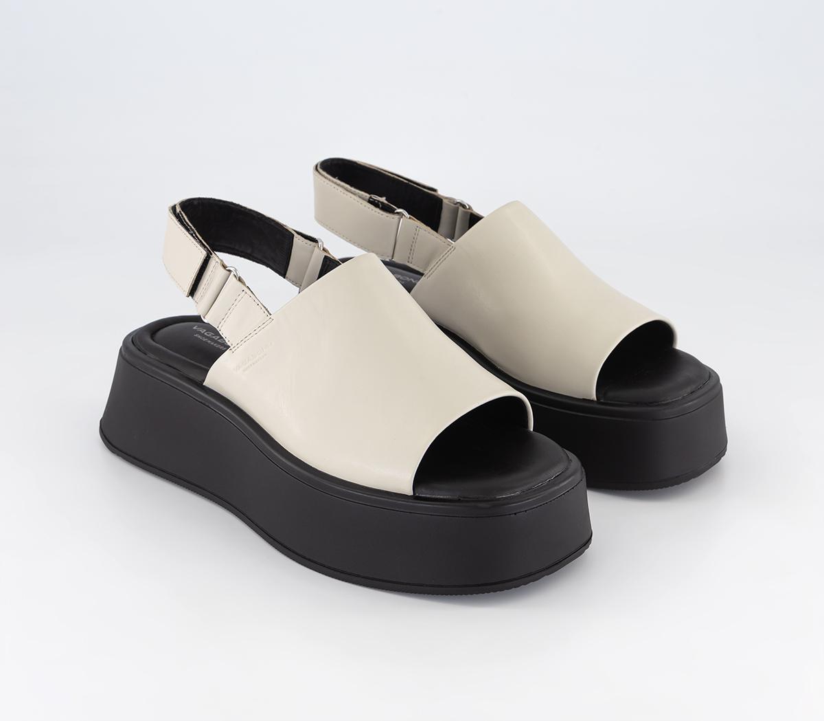 Vagabond ShoemakersCourtney Sling Back Sandals  Off White Leather