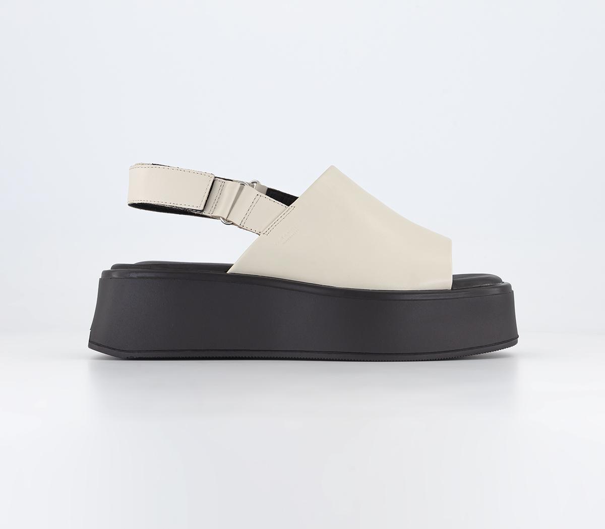 Vagabond ShoemakersCourtney Sling Back Sandals  Off White Leather