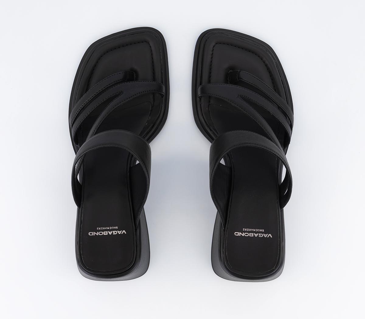 Vagabond ShoemakersInes Strappy MulesBlack Leather