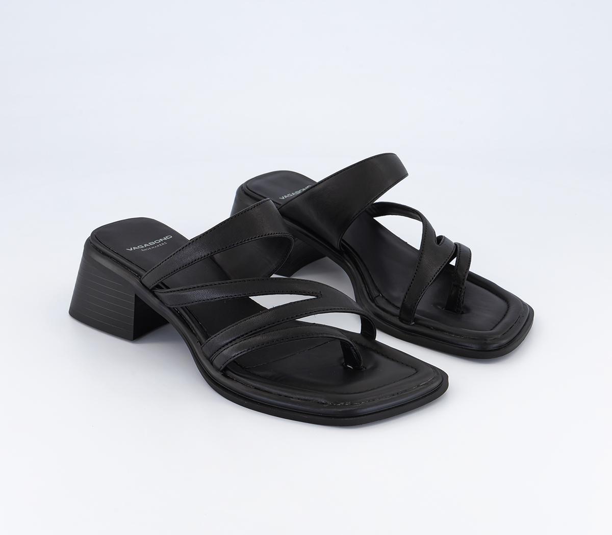 Vagabond ShoemakersInes Strappy MulesBlack Leather