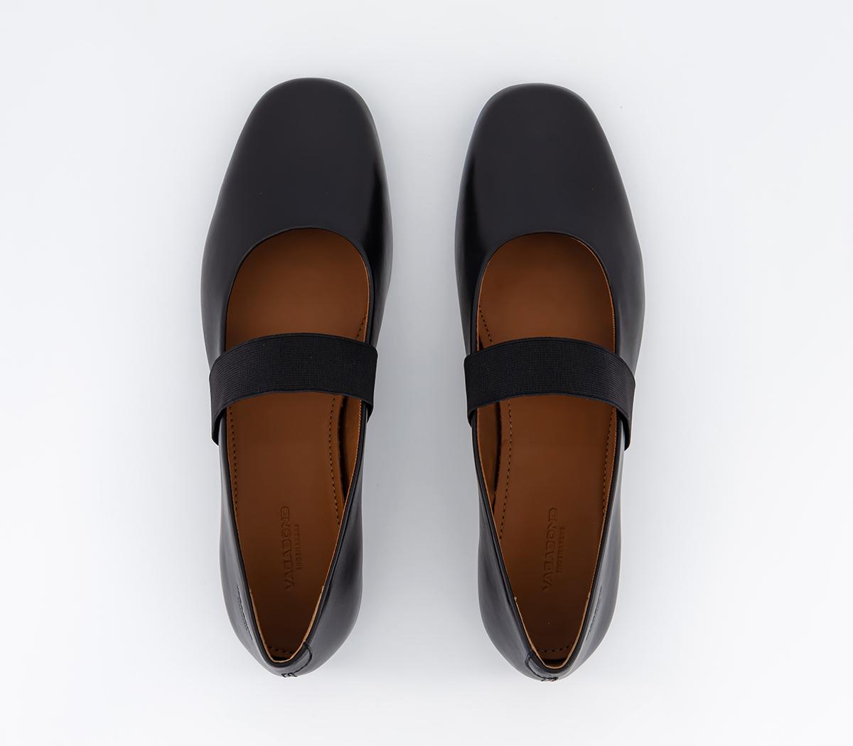 Vagabond ShoemakersJolin Strap Ballet FlatsBlack Leather