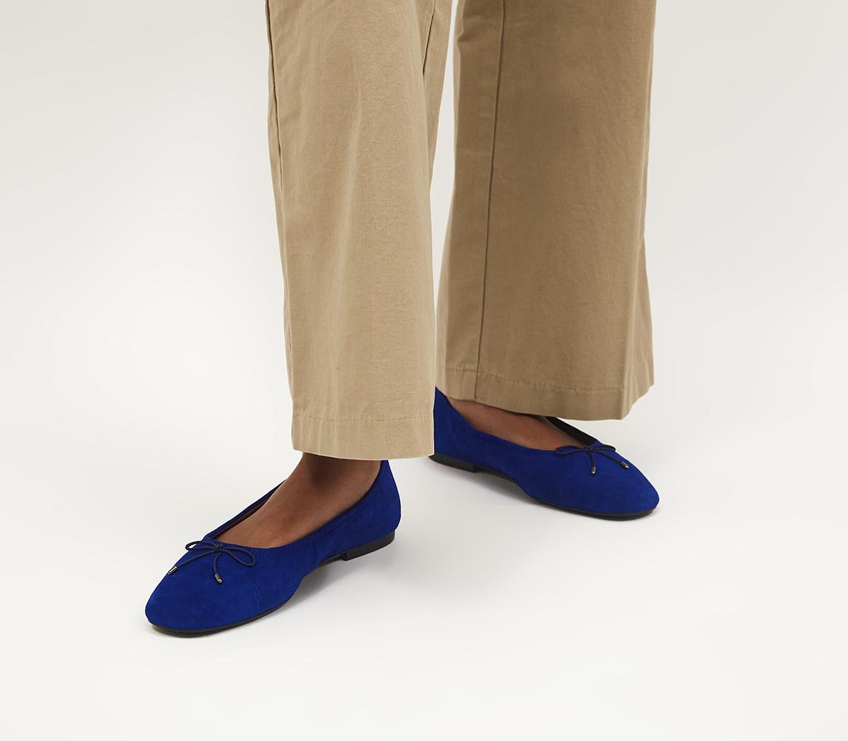 Vagabond ShoemakersJolin Classic BallerinaCobalt Blue Suede